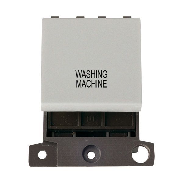 Click MD022WH-WM MiniGrid Click White Ingot 20A Twin Width 2 Pole WASHING MACHINE Switch Module