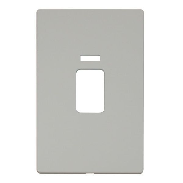 Click SCP203PW Polar White Definity Screwless 45A Neon Vertical Switch Cover Plate
