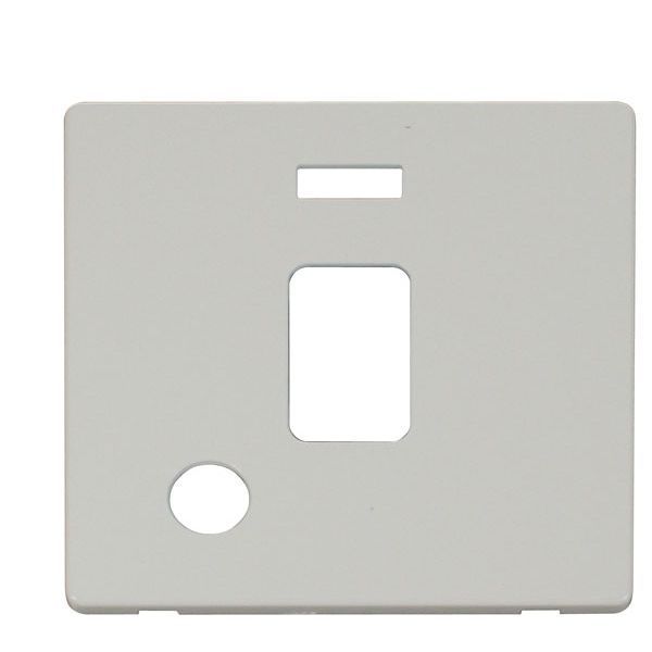 Click SCP323PW Polar White Definity Screwless 1 Gang 20A Flex Outlet Neon Switch Cover Plate