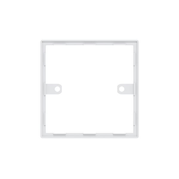 Click VP095WH Deco White 1 Gang 10mm Gasket