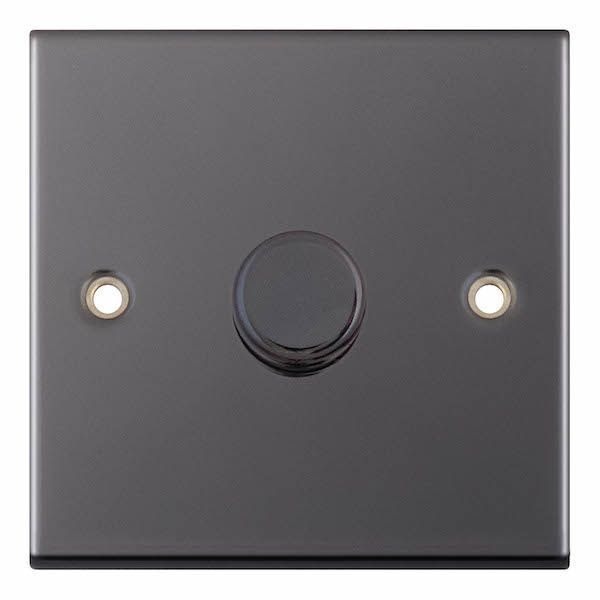 Selectric DSL464 5M Black Nickel 1 Gang 5-100W 2 Way LED Dimmer Switch