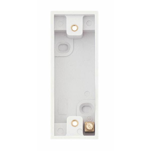 Selectric LG828-16ARC Square White 1 Gang 16mm Depth Architrave Surface Pattress Box