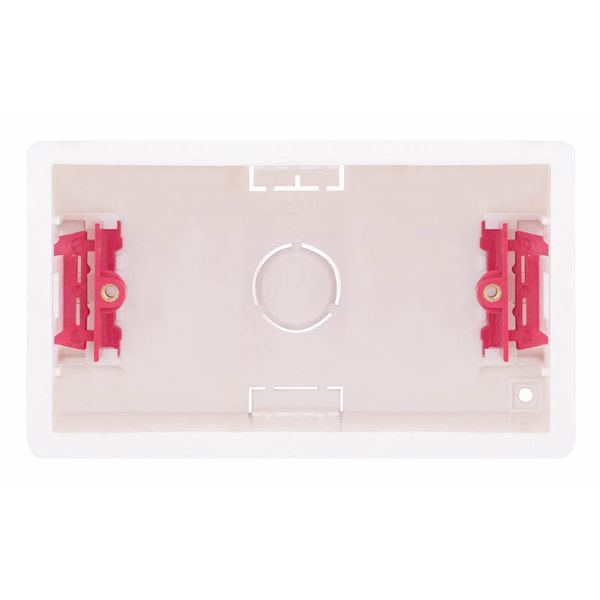 Selectric LG8588 Square 2 Gang 35mm Depth Flush Dry Lining Box