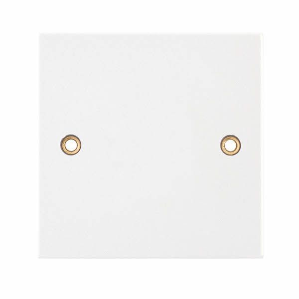 Selectric LG960 Square White 20A Centre or Side Entry Cable Outlet