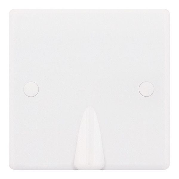 Selectric SSL546 Smooth White 20A Centre or Side Entry Cable Outlet