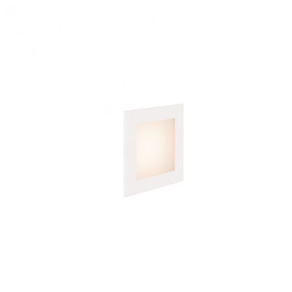 White Aluminium Frame LED Indoor Recessed Basic Wall Light 2700K 277V