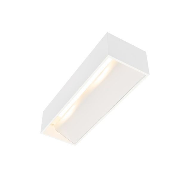 Logs In L White TRIAC Dimmable LED Wall Light 17W 3000K