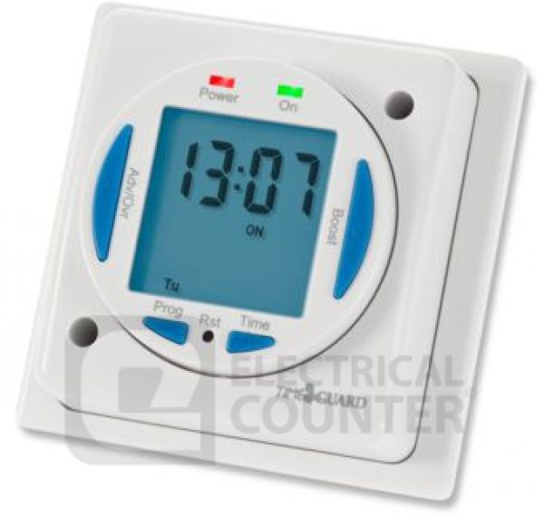 24 Hour / 7 Day Compact Electronic Time Switch With Volt Free Contacts
