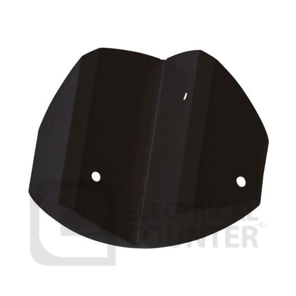 Black Corner Mounting Bracket for PIR Light Controller SLV2300