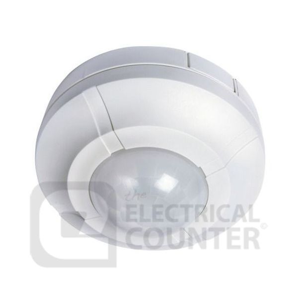 White 360 Degrees Surface Mounted Ceiling PIR Light Controller