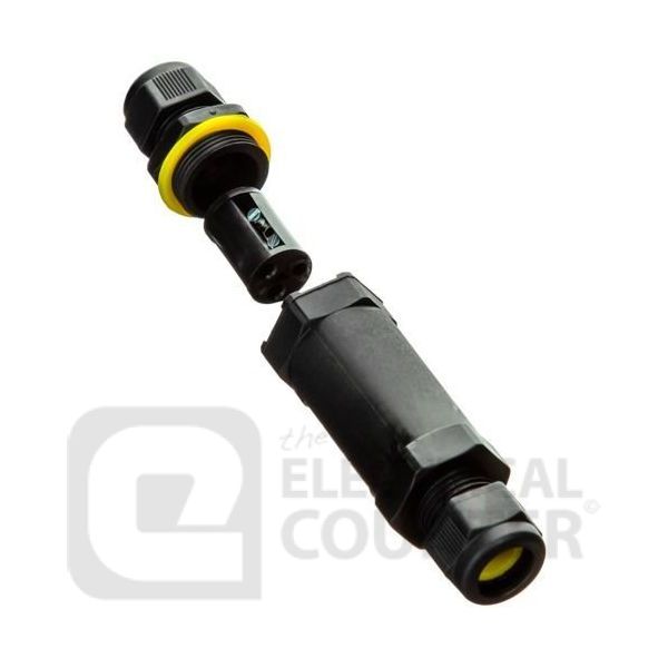 In-Line 3 Pole IP68 Connector 20A 230V