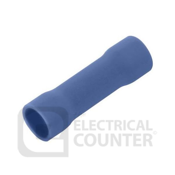 Unicrimp QBB Blue Butt Pre-Insulated Connector Terminals (100 Pack, 0.03 each)