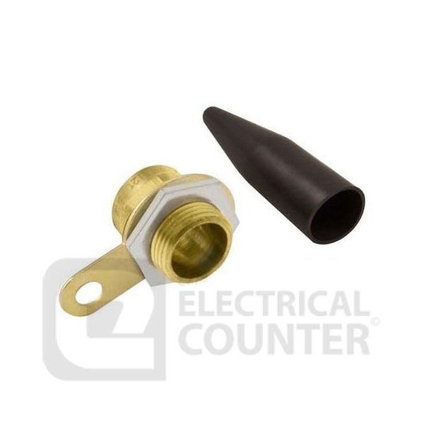 Unicrimp QBW40 BW Industrial Brass Cable Gland Kit 40mm