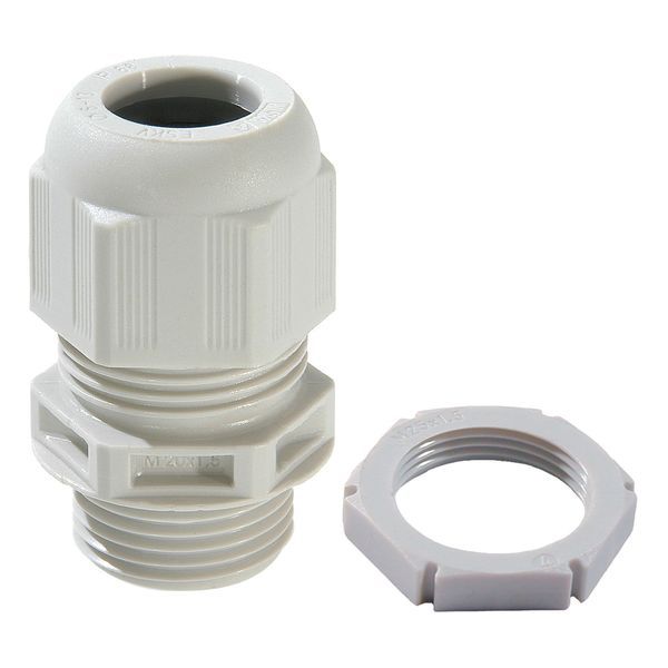 GLP20+ Red Cable Gland with locknut IP68 (10 Pack, 0.28 each)