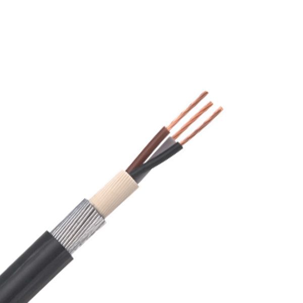 6943X Armoured Cable BS5467 PVC 1.5mm 3 Core 10 Metre Drum