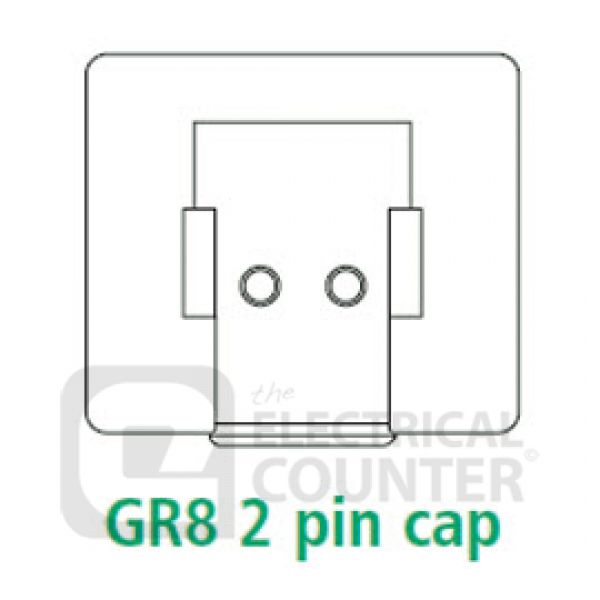 Crompton CC Lamp 16W - GR8 2 Pin Cap White