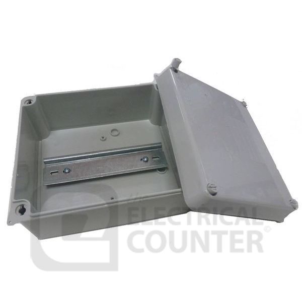 WIB3/DR Surface Sealed Box with cones & DIN Rail IP65