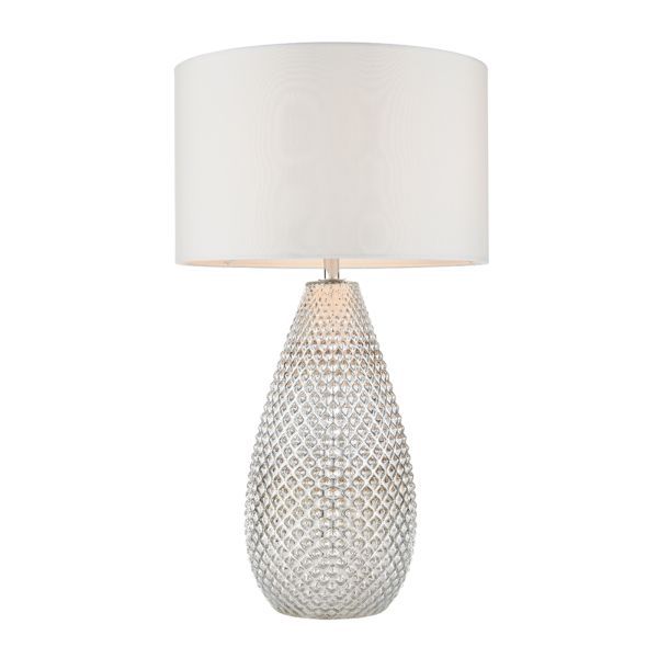 Endon Indoor Crystal Glass Table, Endon Jemma Table Lamp