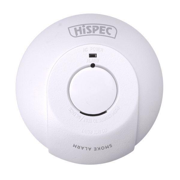 HiSPEC HSSA/PE/FF10 Interconnectable Mains Smoke Alarm with Test