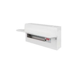 BG Fortress CFUSW18SPD 18 Way IP2XC T2 SPD 1x32A B-Curve MCB 1x100A Main Switch Unpopulated Main Switch Incomer Consumer Unit