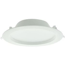 Luceco LBDL8S40 Carbon White IP44 18W 2000lm 4000K 244mm LED Downlight