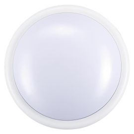Masterplug White Round Battery Operated Push Night Light image