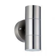 Luceco LEXDSSUD Azurar Stainless Steel IP54 35W Max GU10 LED Up-Down Fixed Wall Light