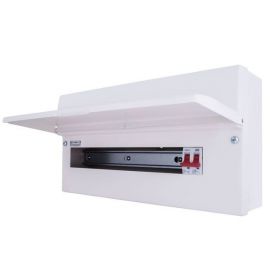 BG Fortress CFUSW17 17 Way IP2XC 1x100A Main Switch Unpopulated Main Switch Incomer Metal Consumer Unit image