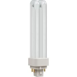 G24q-1 4 Pin Compact Fluorescent Double Turn DE Lamp 13W