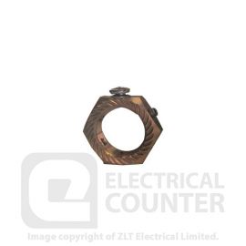 Deligo EN20  20mm Brass Earthing Nut for Enclosures & Conduit