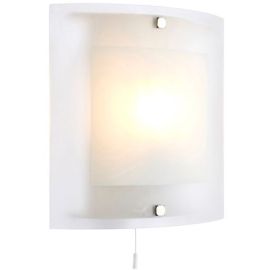 Endon Lighting 143-WB Blake IP20 60W E14 Clear & Frosted Glass Wall Light image