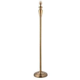 Endon Lighting OSLO-FL-AN Oslo Antique Brass IP20 60W E27 Floor Lamp Base Only image