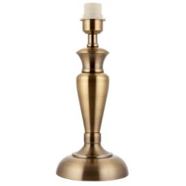 Endon Lighting OSLO-M-AN Oslo Antique Brass IP20 60W E27 355mm Table Lamp Base Only image