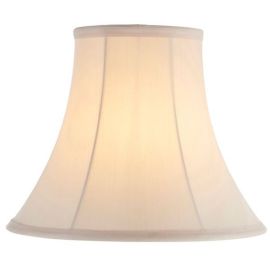 Endon Lighting CARRIE-12 Carrie Cream Cotton Mix 12 Inch Lamp Shade image