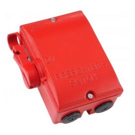 Europa FF403PAL IP65 40A 3 Pole Switched Neutral Aluminium Enclosed Firefighter Switch image
