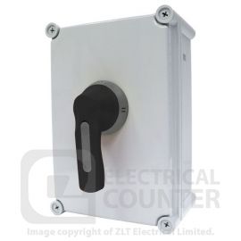 Europa LBC632PBB IP65 63A 2 Pole Larger Enclosed Changeover Switch image