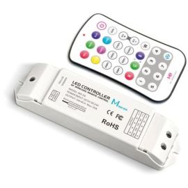 Integral LED ILRC008 5-24VDC RF RGB Colour Changing Receiver with Button Remote Controller image