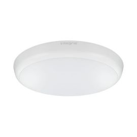 Integral LED ILBHC012 Slimline White IP54 18W 4000K Non-Dimmable Microwave Ceiling Light image