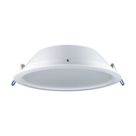 Integral LED ILDL245F008 White 22W 4000K 245mm Static Non-Dimmable Downlight with Driver