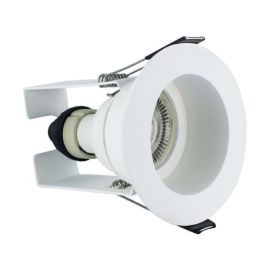 Integral LED ILDLFR70E003 Evofire White IP65 85mm Recessed Fire Rated Downlight with GU10 Holder and Insulation Guard image