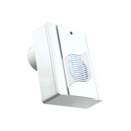 Manrose M200HP Centrifugal Bathroom Fan, Back Draught Shutters, Humidity And Pullcord image