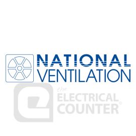 National Ventilation ACR60 Continuous HTP Fan with Timer and Humidity Sensor 24VDC image
