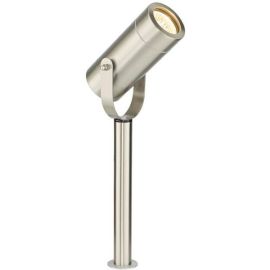 PALIN Single 35W IP44 Dimmable Stainless Steel Outdoor Wall Light Saxby 13801 