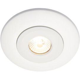 Saxby 70417 Converse Matt White 50W GU10 Dimmable Recessed Downlight image
