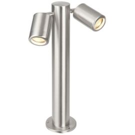 Saxby 70848 Atlantis Stainless Steel IP65 35W GU10 Dimmable LED Post