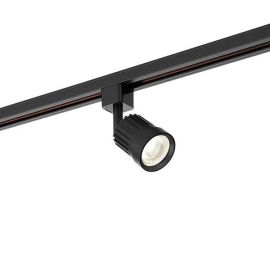 Saxby 78960 Pacto Black IP20 10W 850lm 4000K Adjustable Dimmable Track Light image