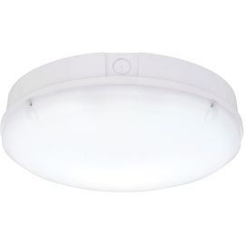 Saxby 77903 Forca CCT White IP65 18W 1600lm 3000-4000-6500K Step Dimmable Emergency Bulkhead image