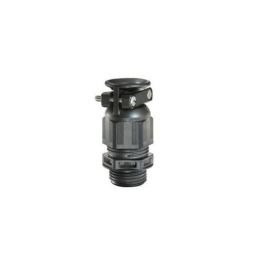 Black ESKVZ 20 Cable Gland with External Strain Relief IP68 20x1.5 image