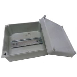 WIB4/DR Surface Sealed Box with cones & DIN Rail IP65