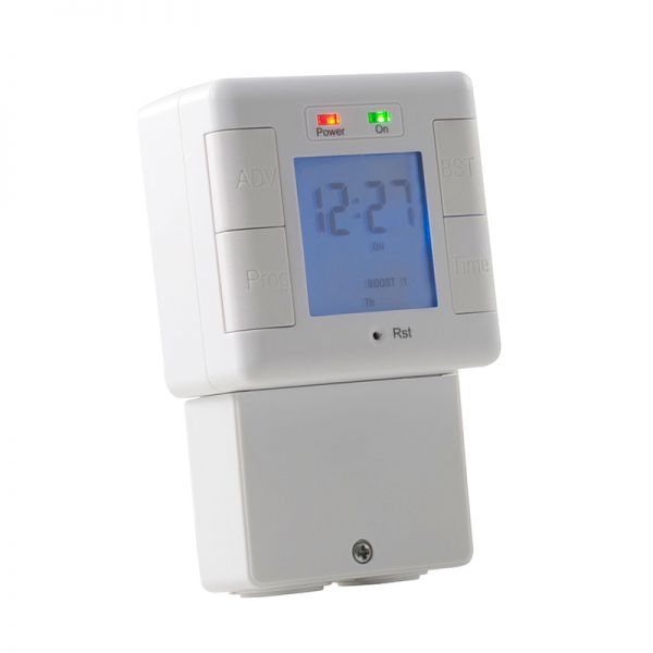 Masterplug Digital Weekly Immersion Timer with LED Indicators & Boost Button
